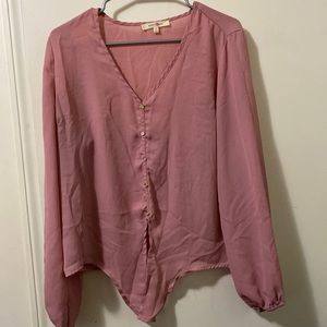 Pink blouse